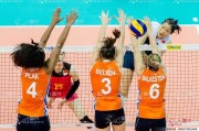 标题：朱婷31分领军女排3-1日本 网口碾压开门红
