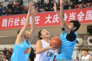 WCBA常规赛第七轮：主场作战的大庆队六十六比七十六惜败卫冕冠军北京队