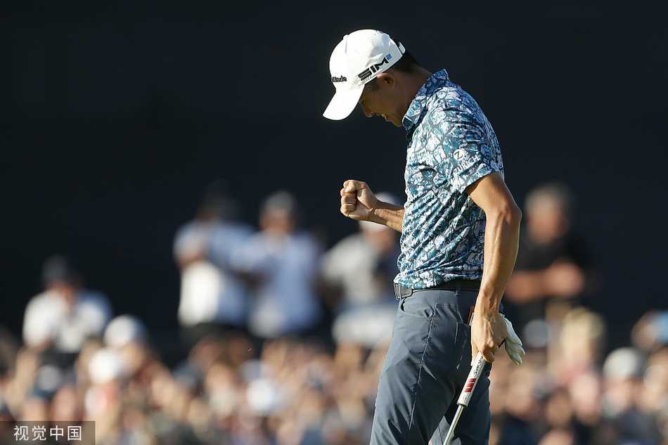 森川首战葡萄酒壶便封王 皇家圣乔治演绎逆转传奇 森川在球道沙坑中救球,眼神专注如鹰,身体姿态完美平衡,展现顶尖的短杆技术。