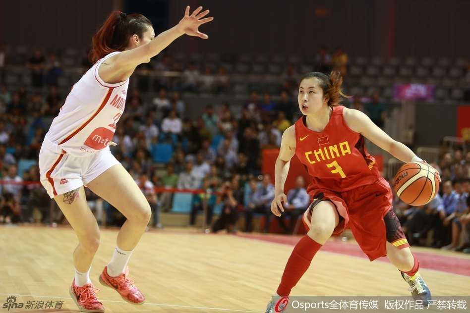 陈楠篮下强打，凭借经验与力量顶开防守球员