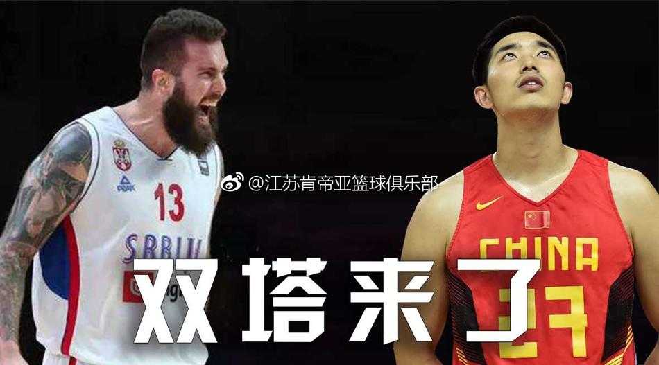 吴冠希身披江苏队战袍，眼神坚毅望向远方，尽显年轻内线的蓬勃朝气。