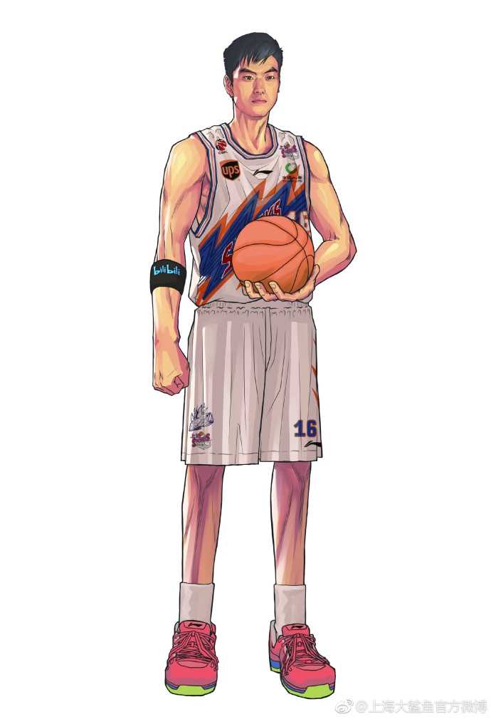 当大鲨鱼闯入二次元世界,上海男篮的新番热血上演 等身高的漫画立牌静静伫立,球员们化身二次元世界的守护神,等待着球迷们的“应援”与喝彩,虚实之间的界限在此模糊。