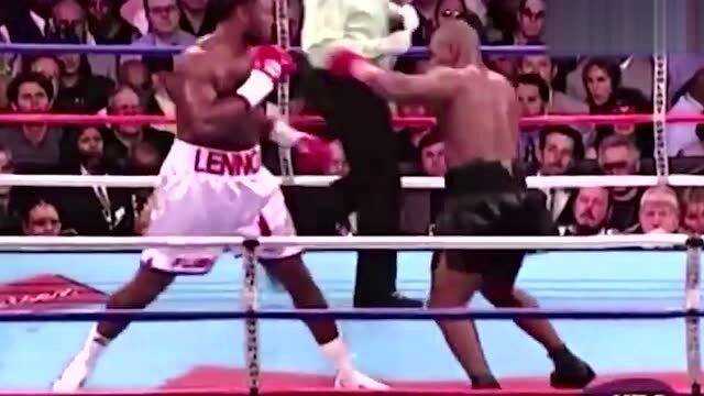 伦诺克斯·刘易斯泰森世纪之战复盘：8回合KO终结传奇