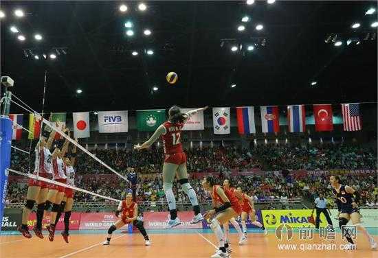 2017女排大奖赛澳门站中国3-2复仇美国 朱婷袁心玥双核发威