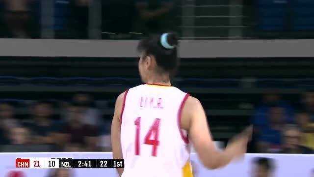 张子宇36+13统治内线，宫鲁鸣执教首秀中国U18女篮90-68大胜新西兰