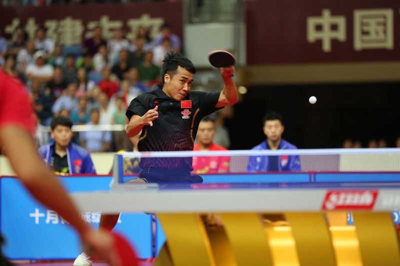 张继科4-2逆转尚坤，奥运冠军伤愈归来展韧性