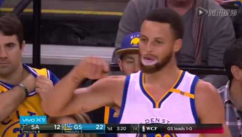 无库勇士客场14分逆转太阳