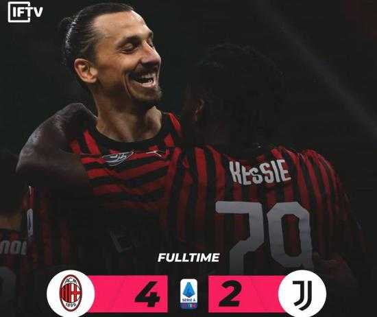 舍瓦破门西多夫双响，AC米兰客场3-1完胜尤文