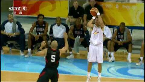 美国107-100西班牙，梦十卫冕男篮奥运金牌