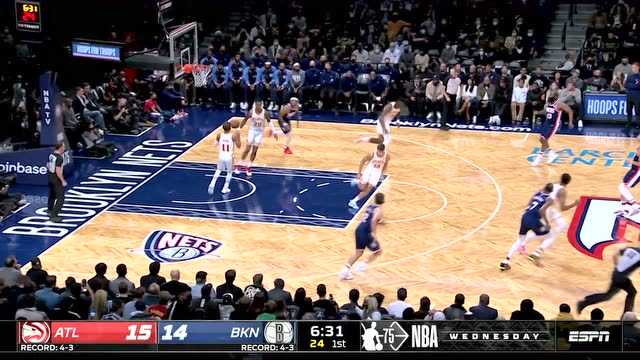 老鹰34分狂屠篮网横扫赛季交锋，杰伦·约翰逊比肩詹姆斯创历史