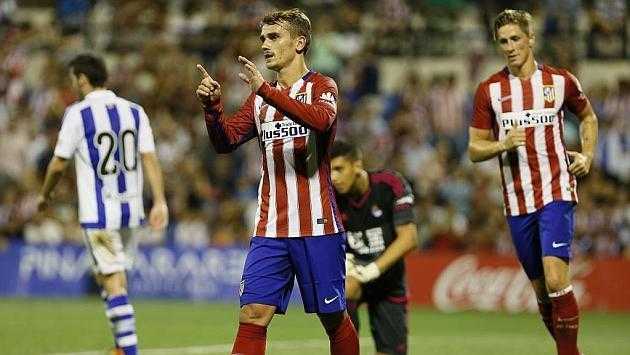 马竞5-2客胜希洪，阿圭罗两射一传率队取大捷